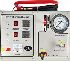 Панель управления гидростанции гидравлического стыкового сварочного аппарата для пнд труб Gas Fusion Red-160 Панель управления гидростанции гидравлического стыкового сварочного аппарата для пнд труб Gas Fusion Red-160