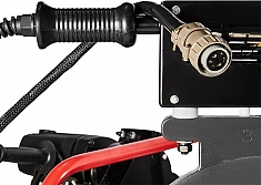 Разъем электрокабеля нагревателя гидравлического стыкового сварочного аппарата для полиэтиленовых труб Gas Fusion Red-355 Разъем электрокабеля нагревателя гидравлического стыкового сварочного аппарата для полиэтиленовых труб Gas Fusion Red-355